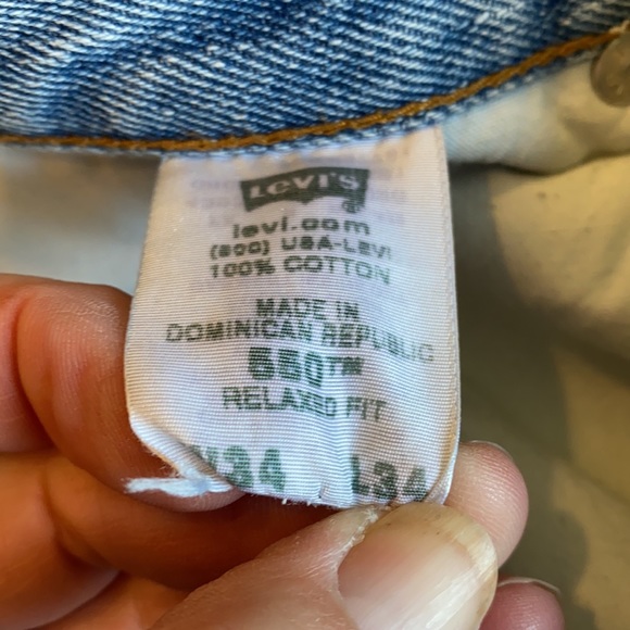 Men’s Levi’s 550 Jeans. 34X34. - Picture 5 of 9